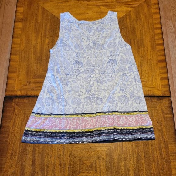LOFT Floral Tunic Tank - Picture 5 of 11